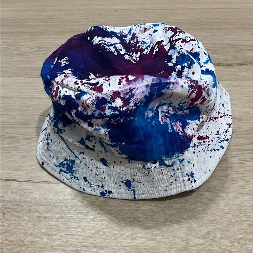 Colorful Splatter Kids Bucket Hat